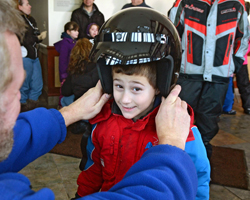 Детский шлем для снегохода